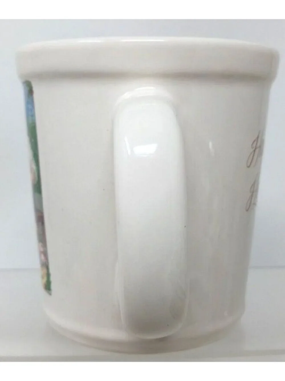 Ceramic Christmas Mug by Magenta Santa Building Sled Large Cup Happy Holidays S7 - Picture 4 of 8